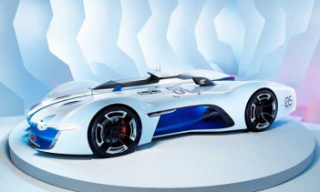 Посмотрите поближе на Renault-Alpine Vision GT